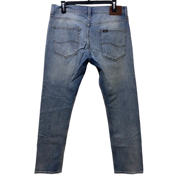 Lee Modern Series Slim Fit Tapered Leg Jeans Mens 32x30 Blue - Picture 2 of 13
